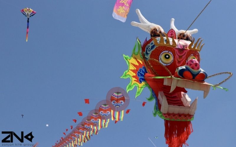 جشنواره بادبادک یانگ جیانگ گوانجو بزرگترین بادبادک دنیا