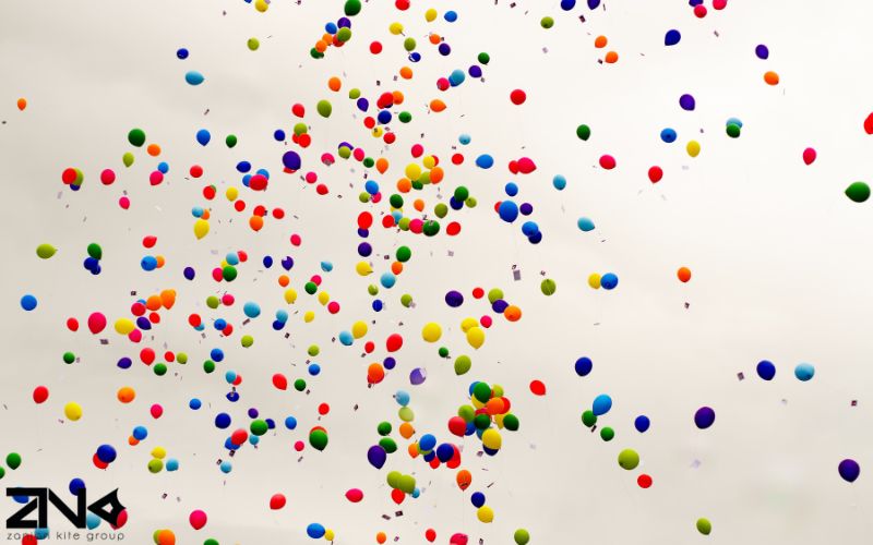 تفاوت در جنس بادکنک و بادبادک